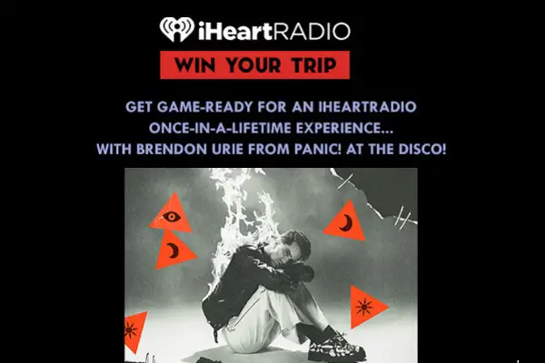 iHeartRadio Panic At The Disco Tour Sweepstakes: Win A Trip & Free Tickets