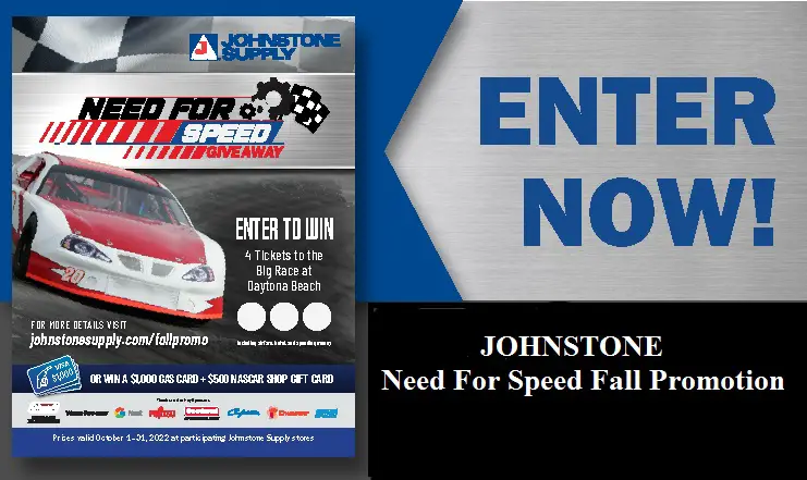 JohnStone Supply Fall Daytona 500 Resort Vacation Giveaway