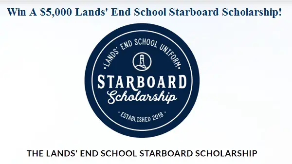 Lands’ End School Free Scholarship Giveaway: Win A $5,000 College Tuition Grant