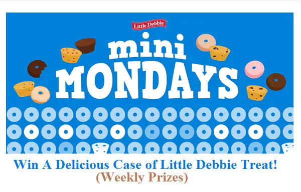 Little Debbie Mini Mondays Giveaway: Win Free Little Debbie Cakes (Weekly Prizes)