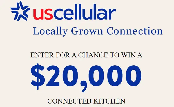 UScellular Locally Grown Connection Sweepstakes: Win $20000 Cash!
