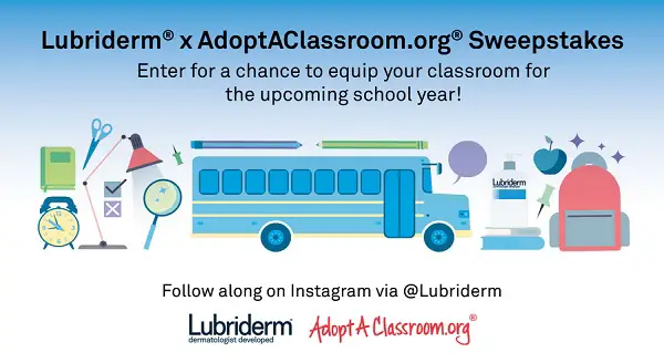 Lubriderm Class Sweepstakes: Win $200 free credit (930 Winners)