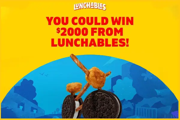 Lunchables Lunchabuild Sweepstakes: Win $2,000 Cash Prize (25 Winners)