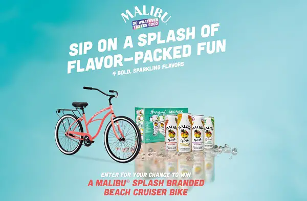 Malibu Splash Offer Cruiser Bike Giveaway (12 Winners)
