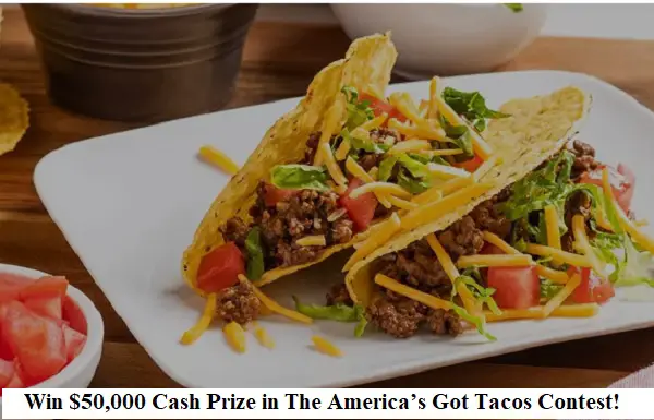 McCormick America’s Got Tacos Contest: Win Cash of $50,000