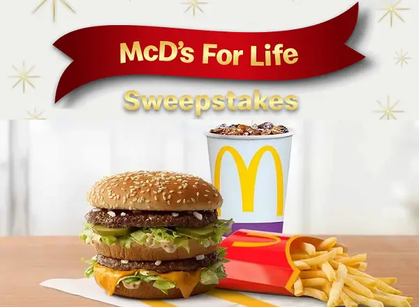 McDonald's for Life Sweepstakes: Win McGold Card to Get Free McD Meal for Life! (3 Winners)