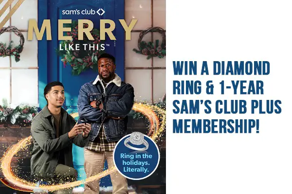 Merry Like This Giveaway: Win a Diamond Ring & Free Sam’s Club Membership