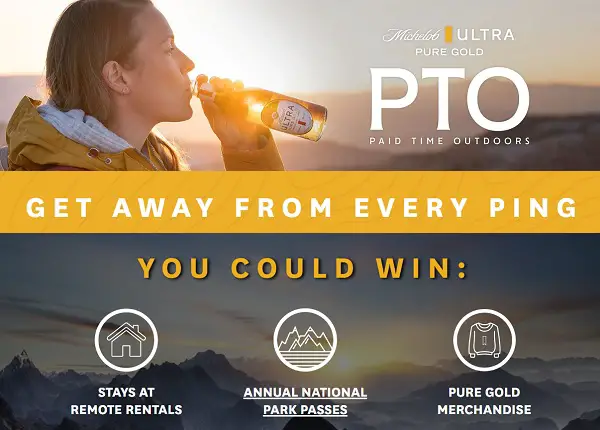 Michelob ULTRA PTO Giveaway