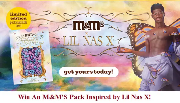 M&M's Music Giveaway: Win M&M'S Pack! (25 winners)