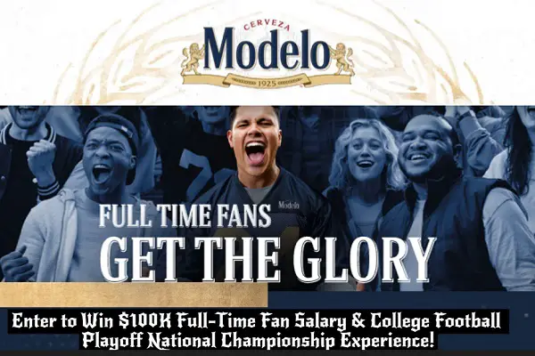 Modelo College Football Fan Contest: Win Cash Worth $100,000 & Free Trips