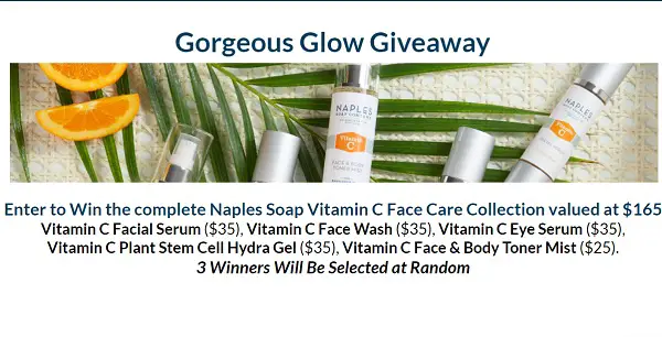 Naples Soap Beauty Makeover Kit Giveaway (3 Winners)