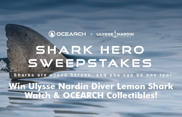 Win OCEARCH Ulysse Nardin Watch Giveaway