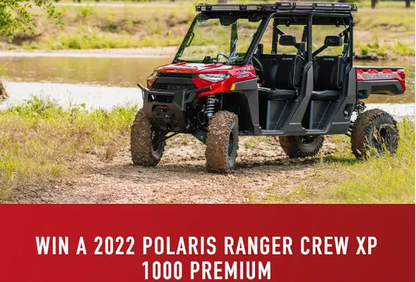 Win A Free 2022 Polaris Ranger Crew