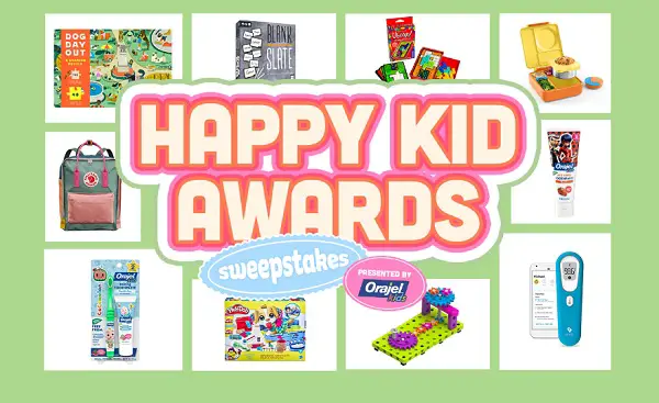 Orajel Kids Products Giveaway: Win Free Products of Happy Kid Awards (3 Winners)