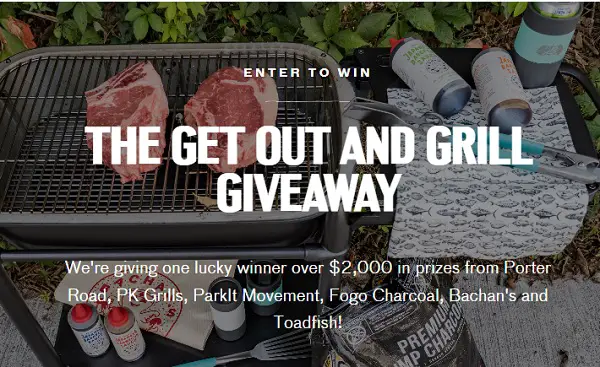 Porter Road Grill Giveaway: Win Free Grill & Backyard Makeover