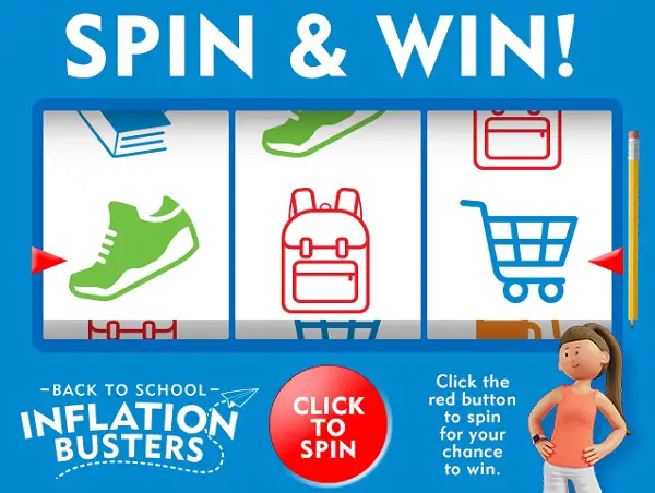 Shoe Carnival Spin & Win Sweepstakes: Win Free Visa Gift Cards and Coupons (450 Winners)!