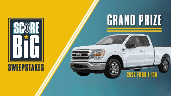 Shop and Win Big Sweepstakes: Win 2022 Ford Truck Or Weekly Prizes!