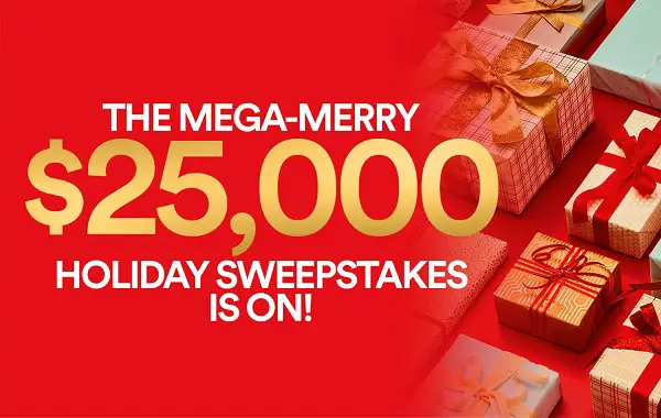 Simon Mega Merry Holiday Sweepstakes 2022: Win $2500 Gift Card for Shopping (10 Winners)