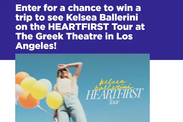 SiriusXM Kelsea Ballerini Sweepstakes: Win A Trip To Los Angeles & Free Tickets