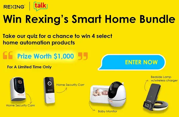 Rexings Smart Home Bundle Giveaway