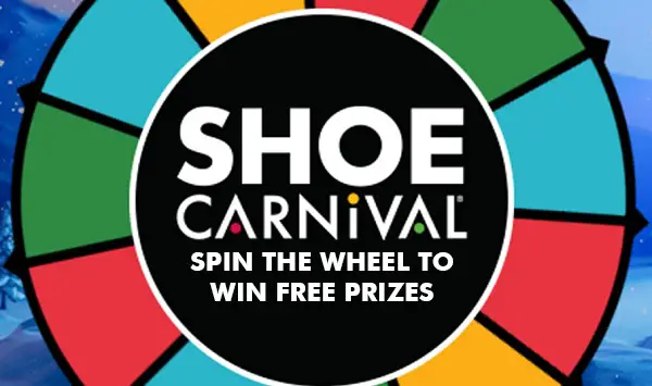Shoe Carnival Spin the Wheel Game: Win Free Gaming Console and gift Cards!