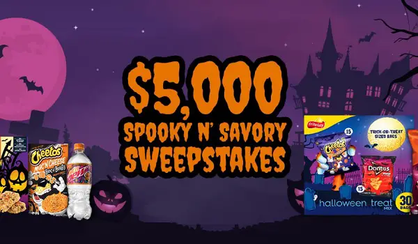 Tasty Rewards Spooky Season Sweepstakes: Win $5000 Cash!