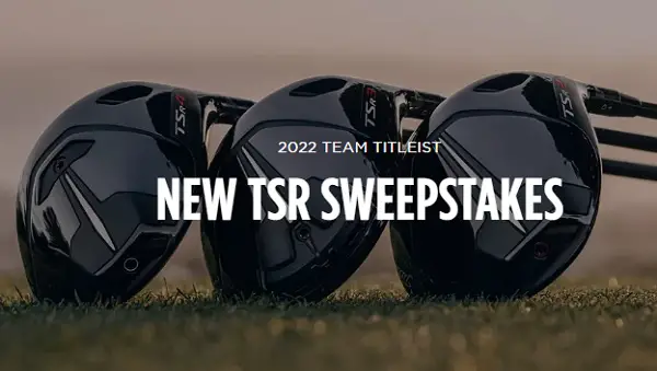 Team Titleist TSR Sweepstakes 2022