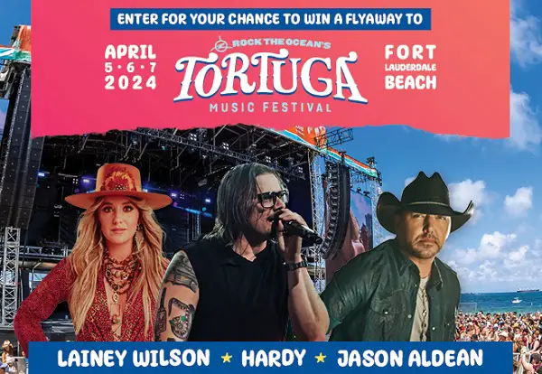 SiriusXM Tortuga Music Festival 2024 Giveaway