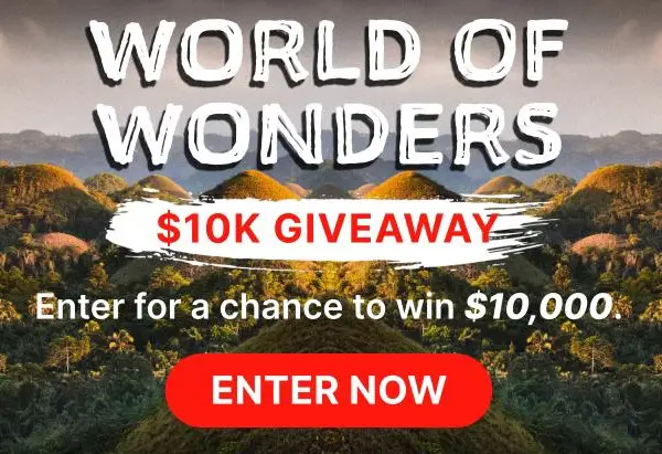 Travel Channel’s World of Wonders Giveaway: Win $10000 Cash