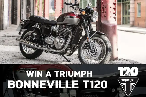 Win Triumph T20 Motorcycle Giveaway