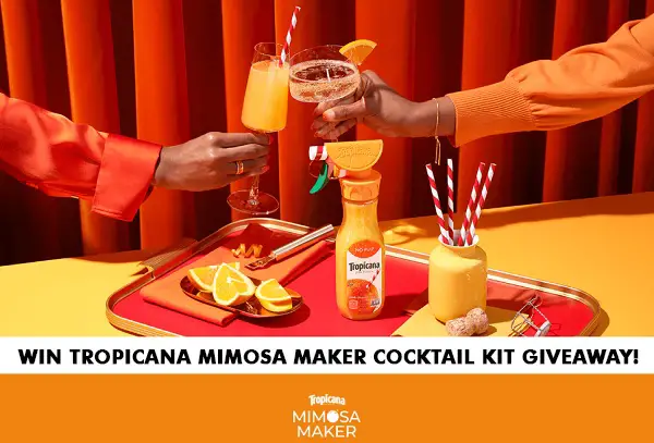 Tropicana Mimosa Maker Cocktail Kit Giveaway (85 Winners)!