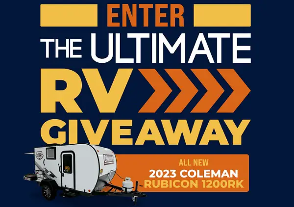 Camping World Ultimate RV Show Sweepstakes: Win 2023 Coleman Rubicon 1200RK