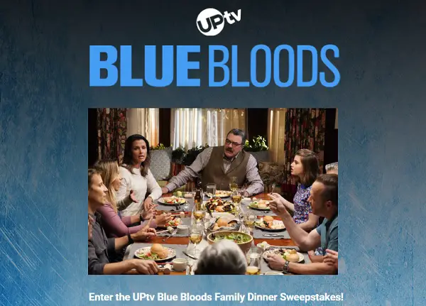 UPtv Blue Bloods Free Food Giveaway: Win A Trip & Free Family Dinner