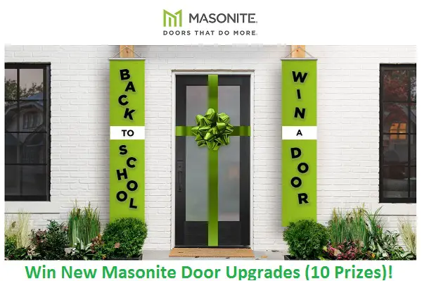 USA Today Masonite Back To School Contest: Win Free Doors Upgrades (10 Prizes)