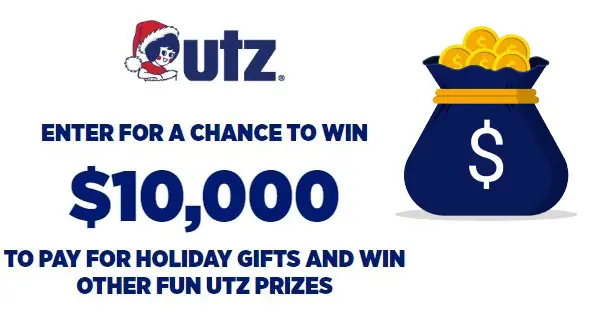 Gifts on UTZ $10K Cash Giveaway: Win $10K, Free UTZ Snacks & Merchandise