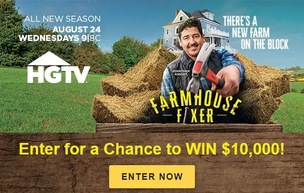 Valpak Farmhouse Makeover Sweepstakes: Win $10000 Cash!