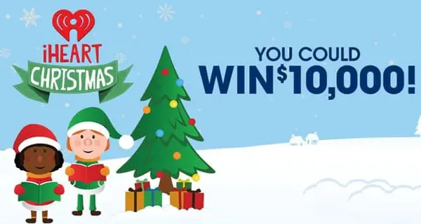 Valpak iHeart $10000 Holidays Cash Sweepstakes