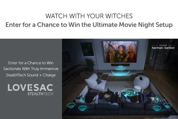Watch with Your Witches Movie Sweepstakes: Win StealthTech Technology & Free Movie Kit