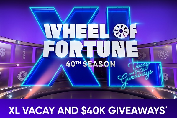 Wheel of Fortune $40K Cash Giveaway: Win Cash & Free Trips (Daily Prizes)