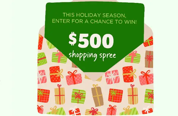 Win A $500 Holiday Shopping Spree Giveaway 2022 (13 Winners)