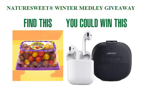 Naturesweet Holiday Giveaway: Win Free Apple Airpods & Bose Micro Speaker