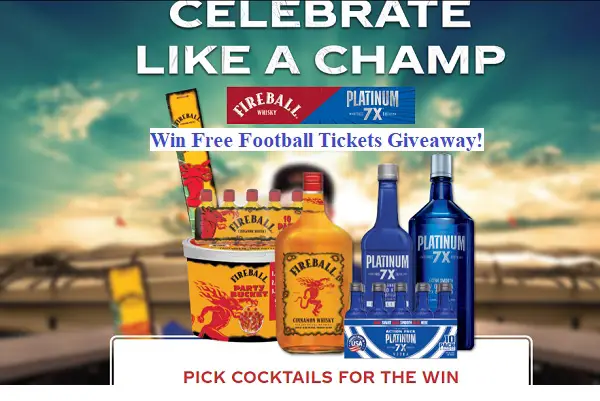 Win Free Football Tickets Giveaway (14 Winners)