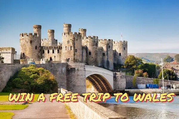 Free trip to Wales Giveaway 2023