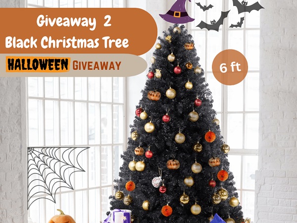 Win Halloween Christmas Tree Giveaway (2 Winners)