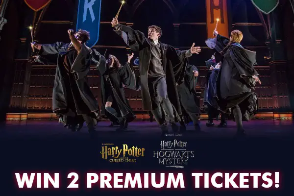 Win Harry Potter Cursed Child Tickets Giveaway