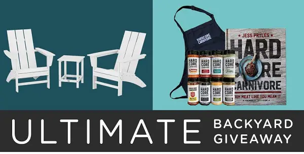 Win Outdoor Kitchen Makeover Giveaway