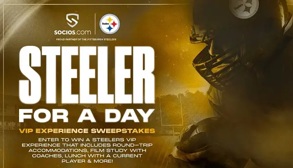 Free Trip to Pittsburgh: Win Steelers Event Tickets & Merchandise!