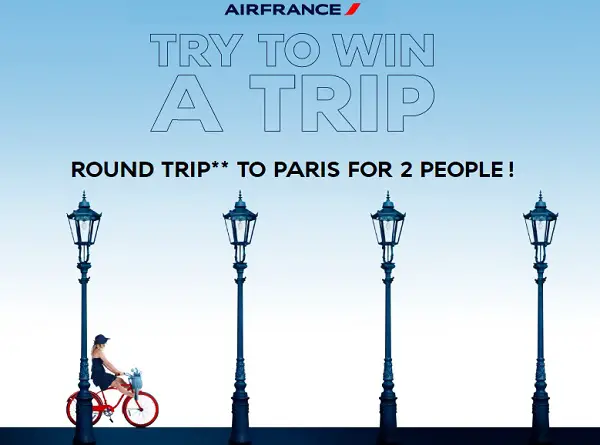 Win a trip to Paris Giveaway 2022