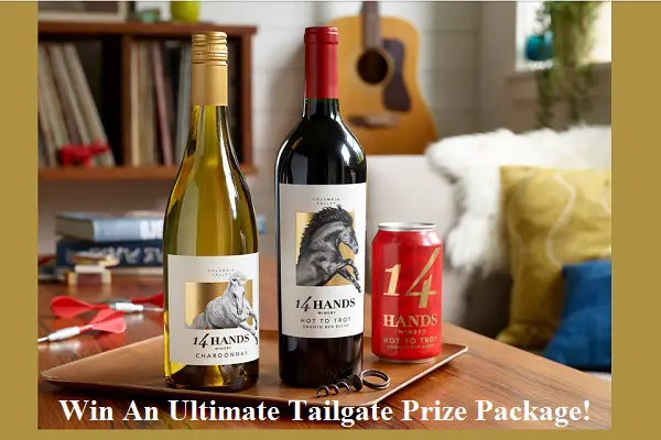 Wine Estates 14 Hands Tailgate Party Sweepstakes (3 Winners)