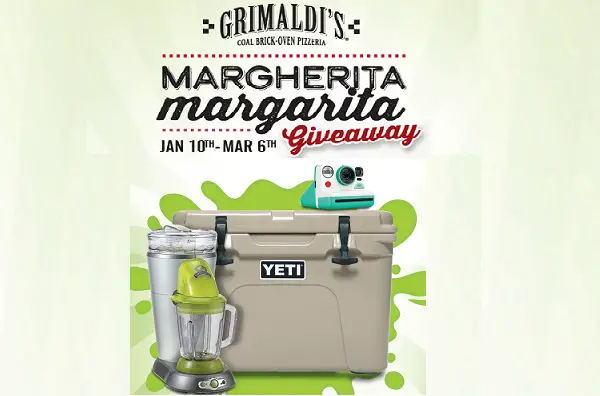 Win with Grimaldi's Margarita Sweepstakes: Win Free Gift Cards, Yeti Cooler & More